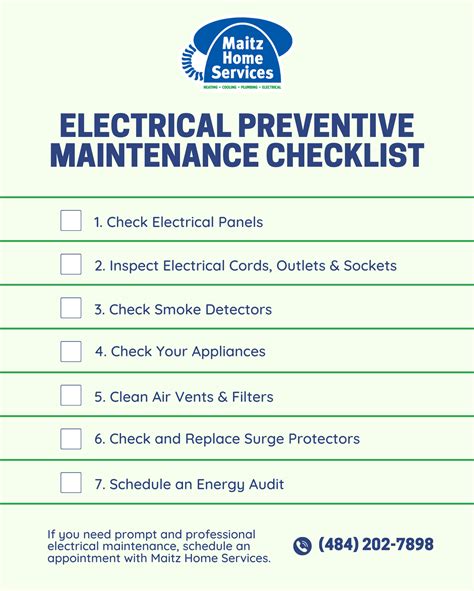 electrical panel box inspection checklist|electrical maintenance checklist pdf.